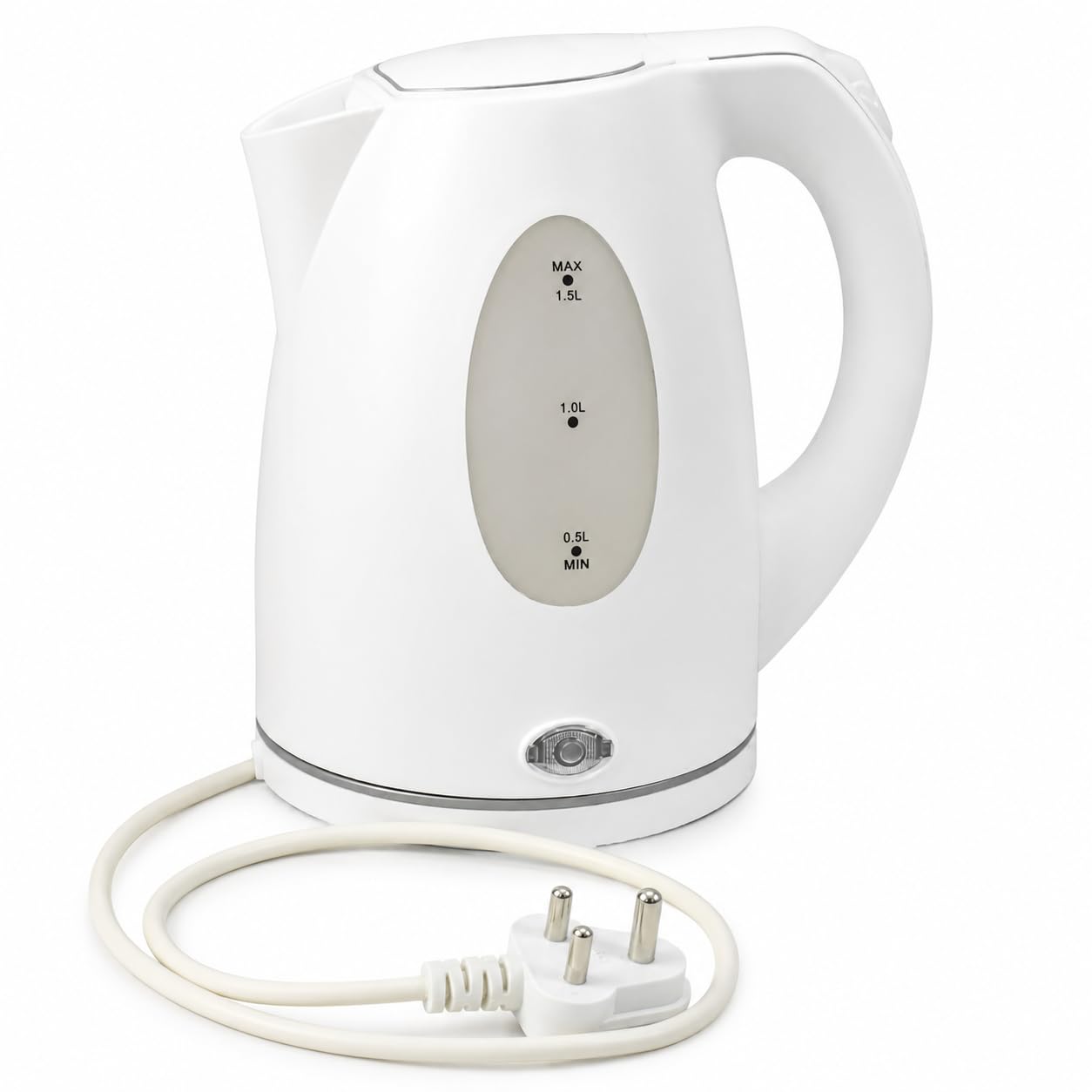 Drumstone (𝗦𝗽𝗲𝗰𝗶𝗮𝗹 𝟭𝟬 𝗬𝗲𝗮𝗿𝘀 𝗪𝗮𝗿𝗿𝗮𝗻𝘁𝘆) 1.5L Electric Kettle, Fast Boiling, Auto Shut Off, Boil Dry Protection, Cool Handle, Water Level Indicator, And 360 Degree Cordless Base-image-27