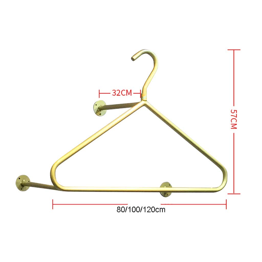Espositore per Abbigliamento per Bambini a Forma di Appendiabiti, Appendiabiti a Parete, Appendiabiti Appendiabiti per Negozio di Abbigliamento (Dimensioni : 80 * 32 * 57cm) Decoration