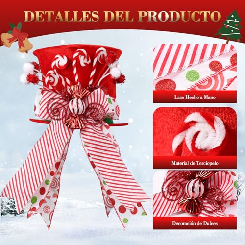 Recopilación de Adornos para la copa del árbol Top 5. 6 Imagen adicional