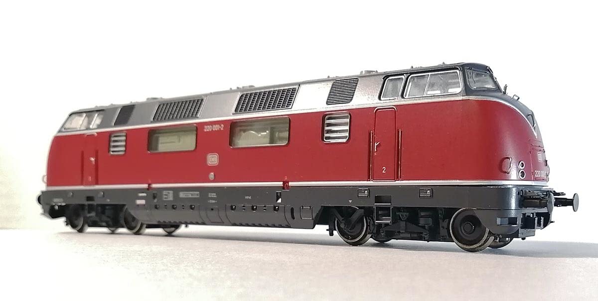 Amazon.co.jp: ROCO BR220 V200 DB ドイツ国鉄 ディーゼル機関車 Ep.IV