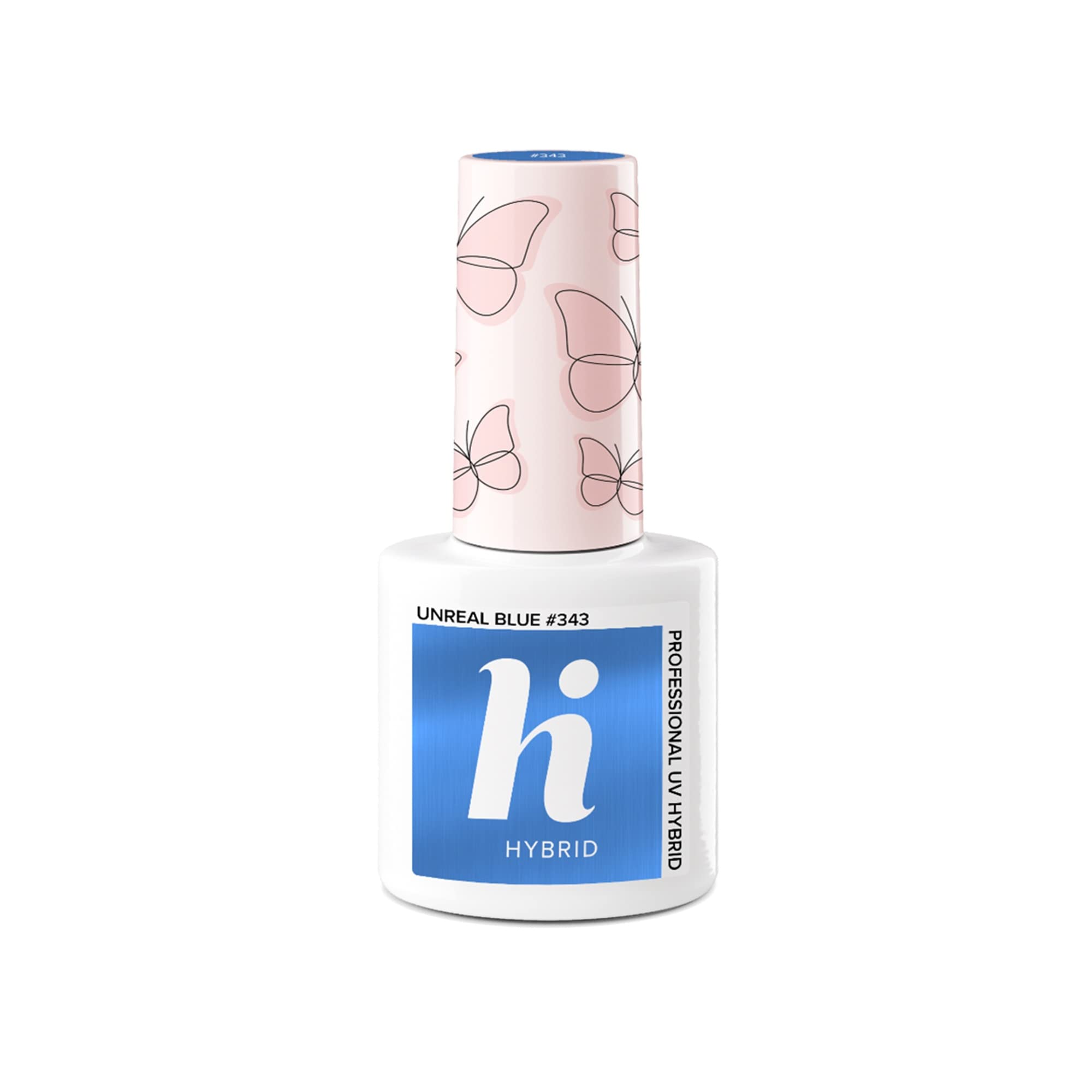 HI HYBRID BUTTERFLIES Gel POLISH UNREAL BLUE #343, 5ml