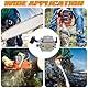 Mtanlo 4203 120 0601 Vergaser-Set für Stihl SR320 SR340 SR380 SR400 SR420 BR320 BR340 BR380 BR400 BR420 Gebläse, mit Kraftstofffilterlinie, Zündkerze und Dichtung