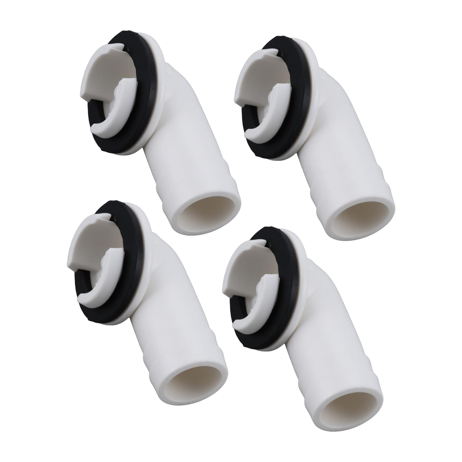 Briny River 4Pcs Air Conditioner Drain Hose Connector Suitable For 20Mm Mini Split Window Air Conditioner