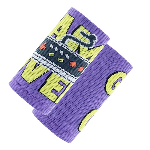 1 par de muñequeras ergonómicas, antideslizantes, de buena elasticidad, transpirables, acogedoras, protegen la muñeca, de nailon, para tenis, baloncesto, deportes