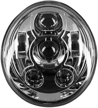 Chrome 45W 24V LED Headlight for 2002-2017 Harley Davidson V-Rod Motorcyle Mod-P84S-19184