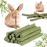Sukh 300g Timothy Hay Chews Sticks - Natural Timothy Hay Sticks Rabbit Chew Sticks Rabbit Chew Toy Rabbit Toy Bunny Molar Treats Atural Teeth Grinding Toys for Squirrel Guinea Pigs Chinchilla