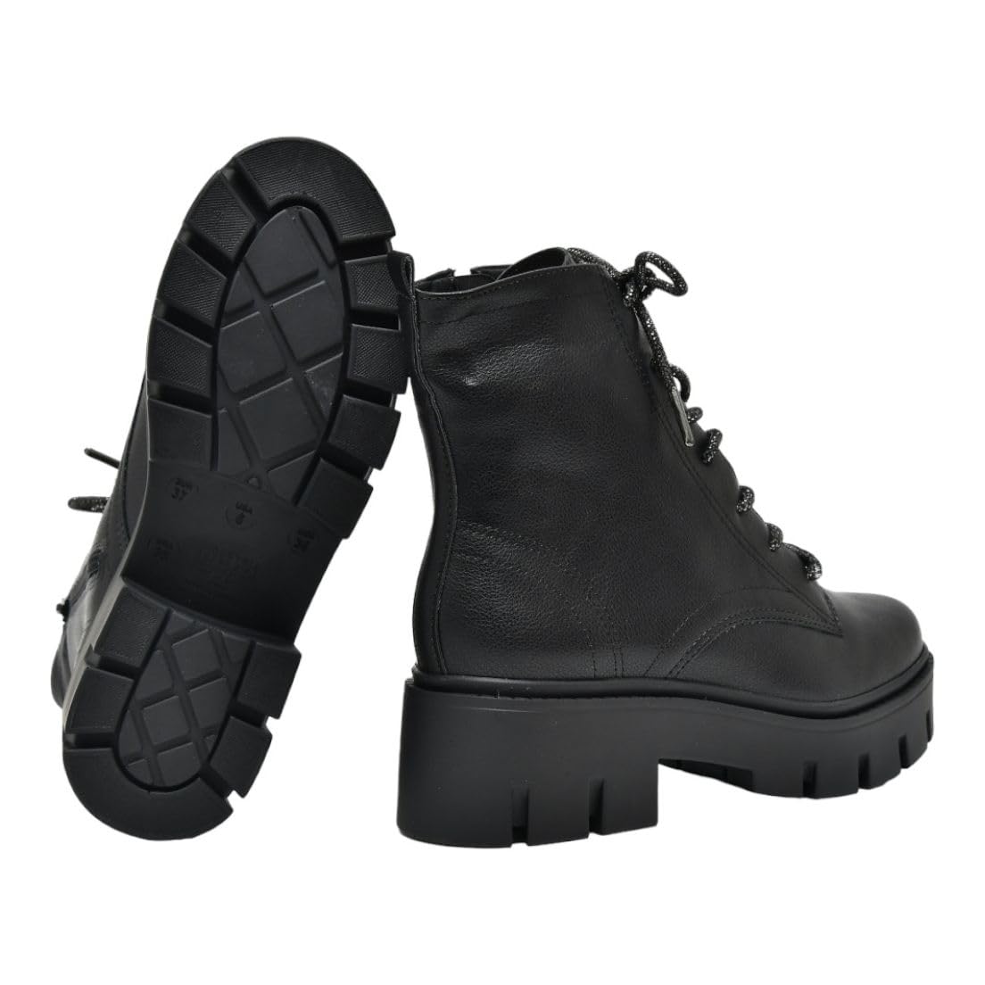 Bota Coturno Feminino Glitter FlatForm Via Marte em promoção! Veja a oferta e mais achadinhos de Botas 5 Hoje é o melhor dia para comprar Bota Coturno Feminino Glitter FlatForm Via Marte com aquele preço maroto! Promoção! Aproveite a oferta! 5