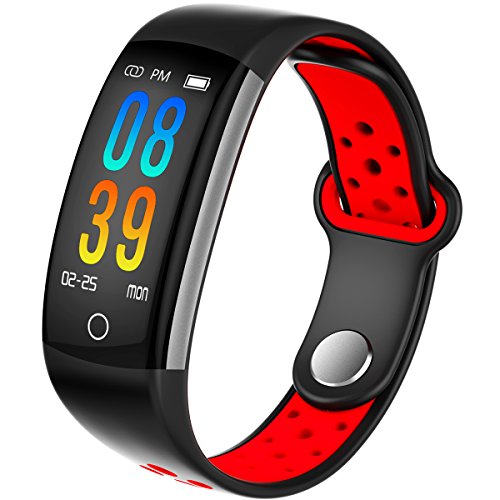 IP68 Fitness Tracker Blood Pressure Heat Rate Monitor Smart Watch Blood Oxygen Sleep