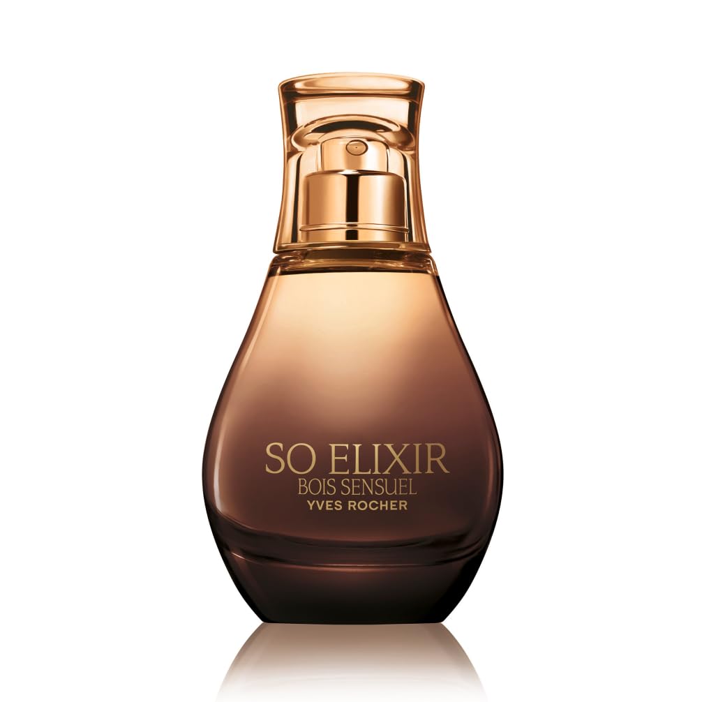 Yves Rocher SO ELIXIR BOIS SENSUEL - Eau de Parfum Damen - Verführerischer Duft mit Patchouli und Vanille - Eine kraftvolle, tiefgründige Komposition - 30 ml