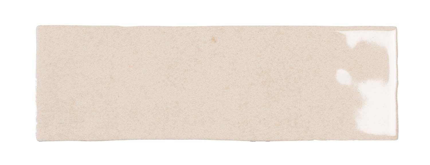 Go Bathrooms Beige Capri Bathroom Wall Tiles Porcelain Glossy Brick Effect Shape Gloss Finish–65 X 200Mm- Box Of 27