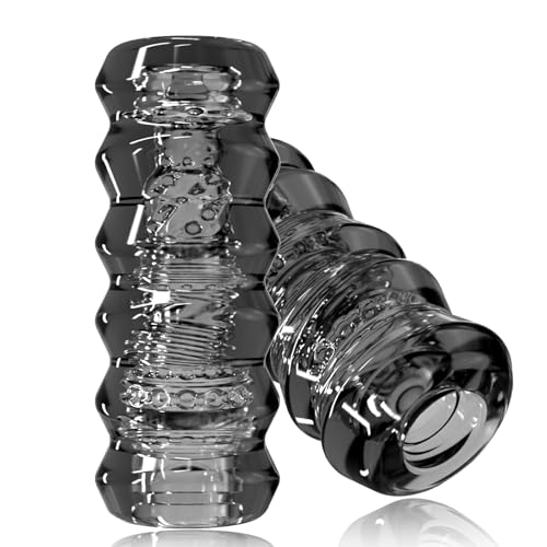 3D Realistic Pocket Pussy for Men – Male Masturbator with Soft Stretchy Tunnel, Reusable Adult Sex Toy for Intense Solo Play (Black)