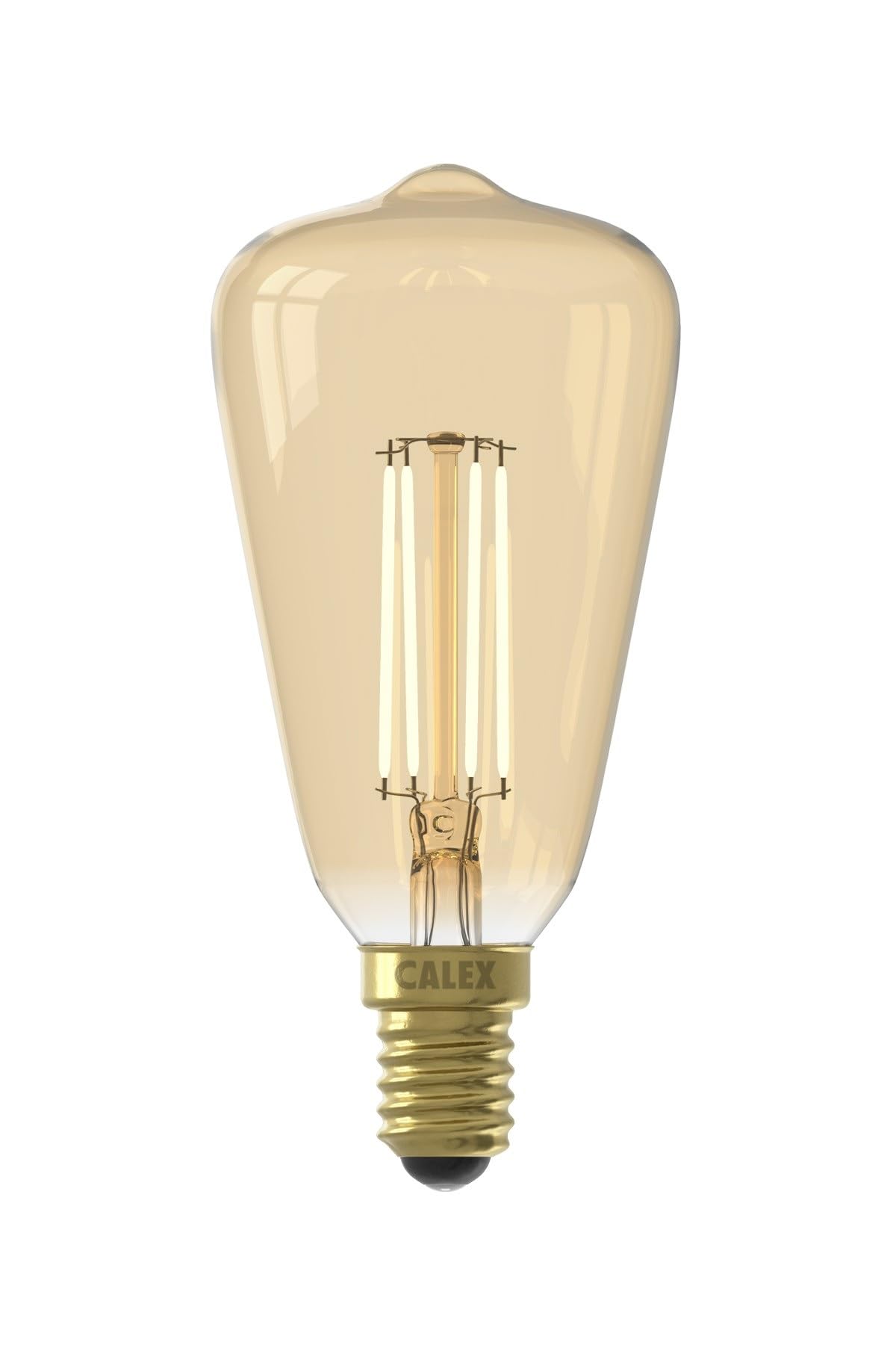 LED ST48 Filament Lamp 3.5W (25W eq.) E14 ST48 Gold 2100K Dimmable
