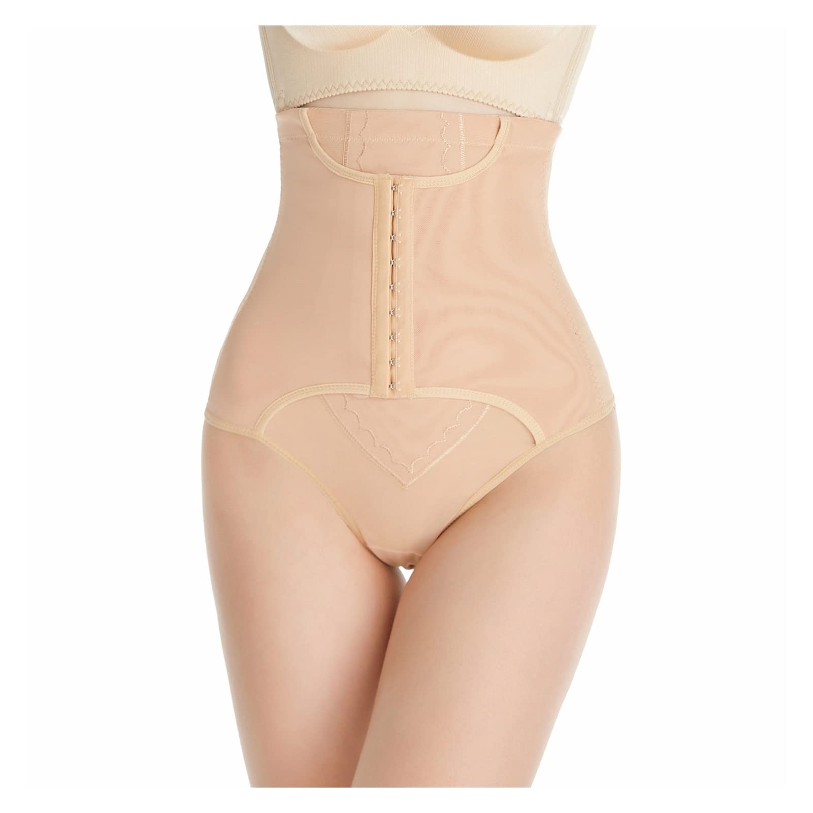 Vêtement Compression Femme Culotte Gainante Avec Jambes Et Fermeture Crochet - Pour Robes, Jeans, Mise En Forme - En élasthanne Vêtement Compression Femme Culotte Gainante Avec Jambes Et Fermeture Crochet - Pour Robes, Jeans, Mise En Forme - En élasthanne