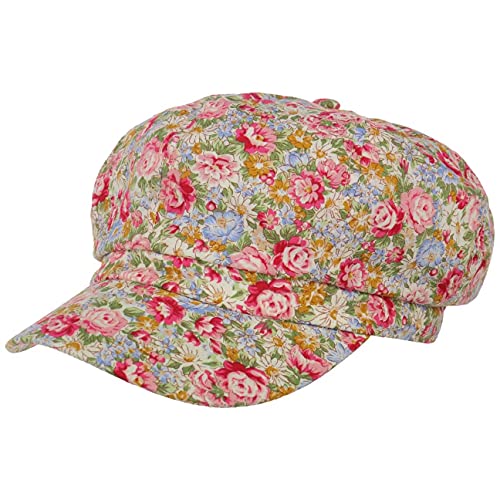 Lipodo Little Flowers Newsboy Cap Women Green 7 1/8-7 1/4 #TOP22