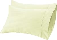 Vista 10 de Juego de 6 fundas de almohada 100 % percal de algodón, suaves y transpirables, tela ligera, tejido suave y aireado, para ella o él