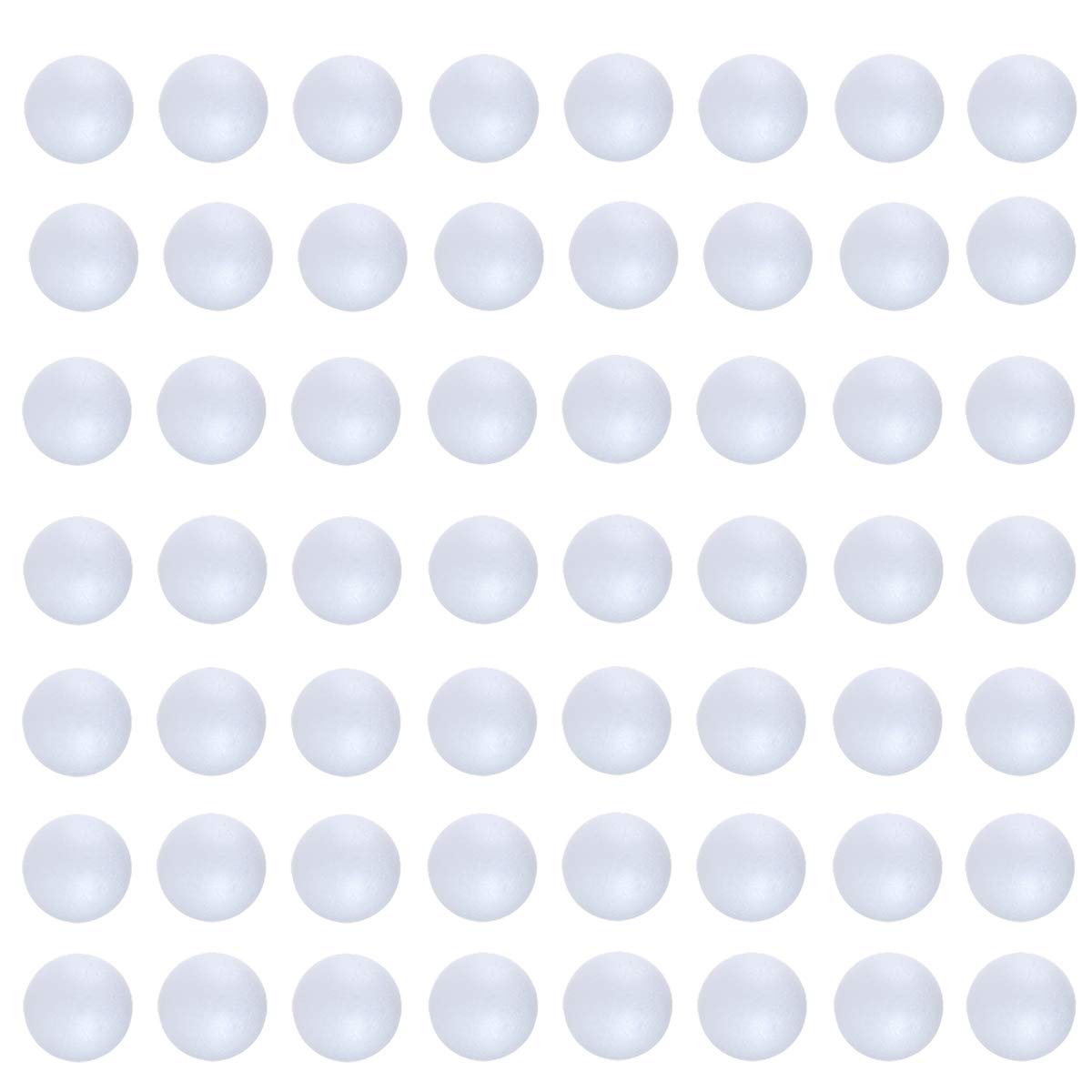 DIYASY 100 Pcs Craft Foam Balls,1Inch Mini Styrofoam Balls for DIY Art Craft, School Projects and Home Decoration.
