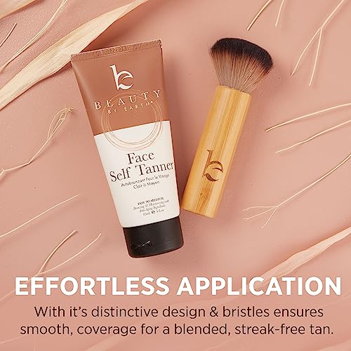 Bronzer Brush For Face - Kabuki Brush For Powder Foundation Powder Brush For Loose Powder - Liquid Foundation Brush For Face Makeup Brush - Foundation Blending Brush #TOP5