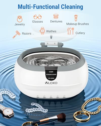 Ultrasonic cleaner professionnel 42KHz pour montres et bijoux