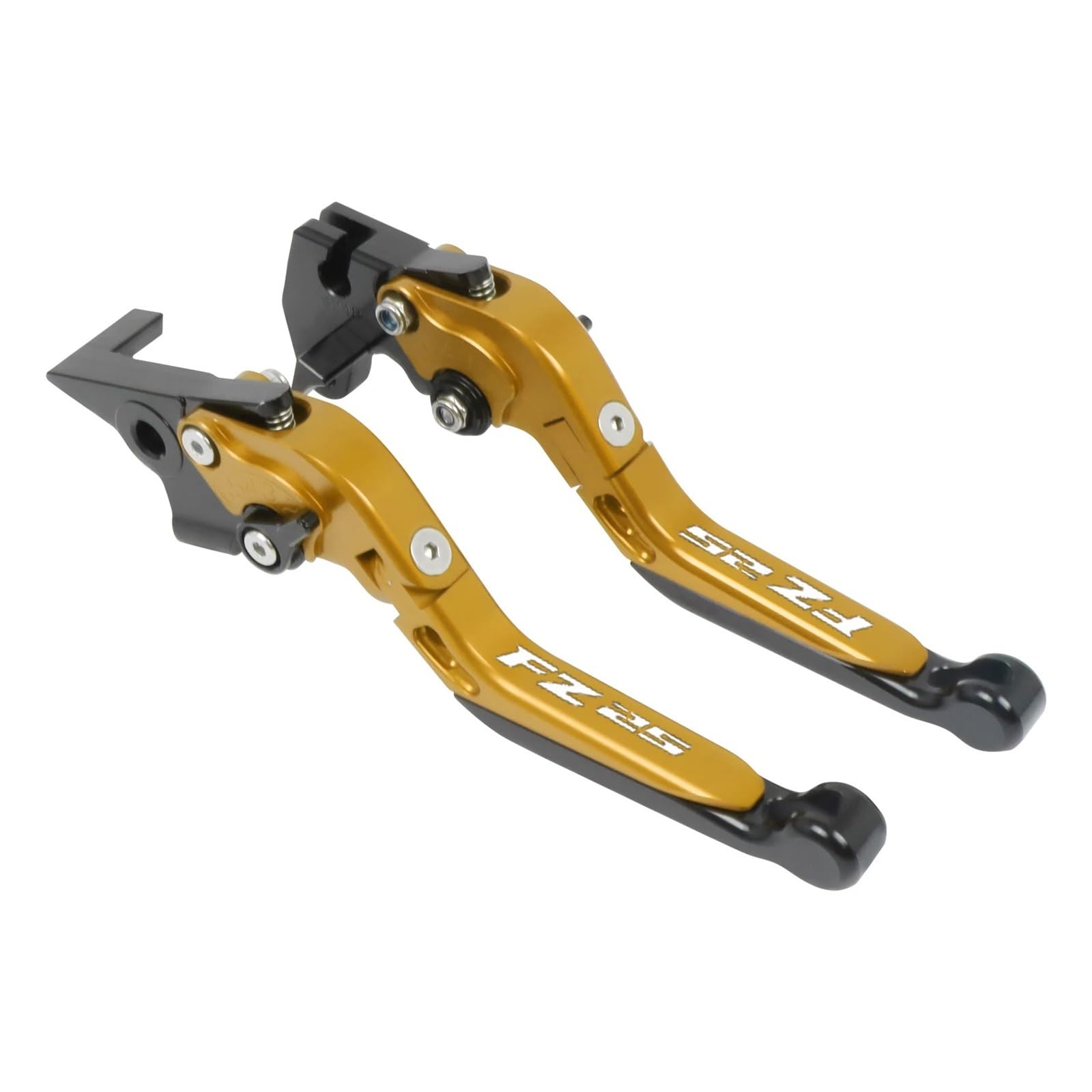 Zdgxfhsrh T Motorcycle Brake Clutch Levers For Ya&Maha Fz25 Fz 25 Fz-25 2017-2023 Motorcycle Accessories Cnc Adjustable Folding Extendable Brake Clutch Levers Handle(T)