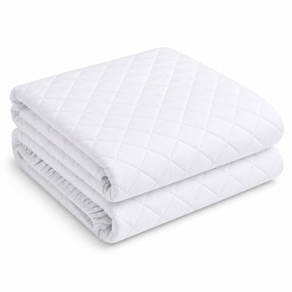 Mattress Protector Quilted Microfibre Extra Deep 30cm Fitted Cover (Super King)