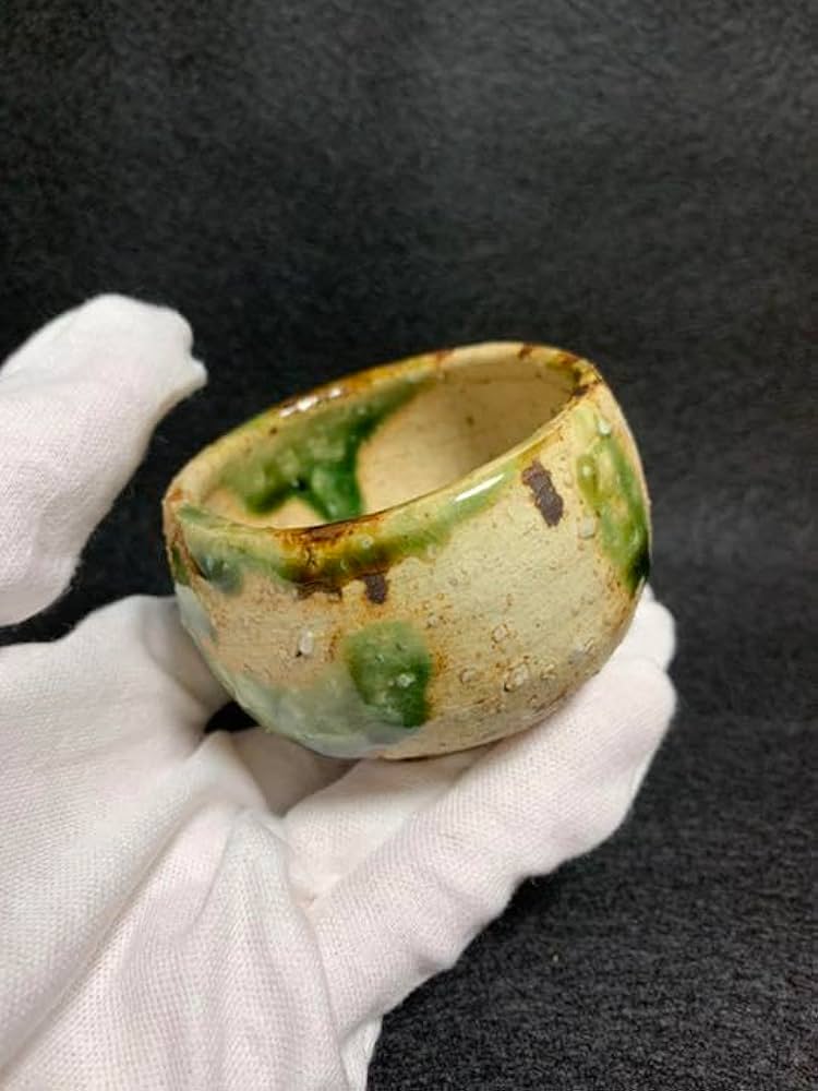 中島卓　伊賀織部 ぐい呑 在庫 処分ホビー・楽器・アート - 中島卓 伊賀織部 ぐい呑