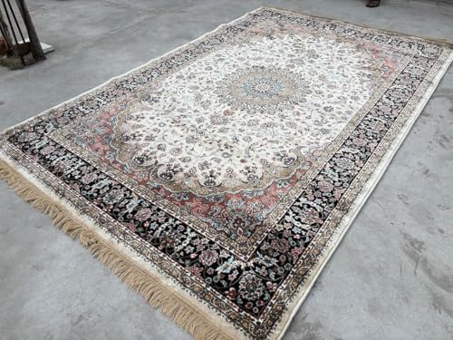 Image of Luxury Silk Carpet 2 x 6 FEET for Living Room or Bedroom, Made with Premium Silk, Perfect for Elegant Interiors Comfort and Timeless Design