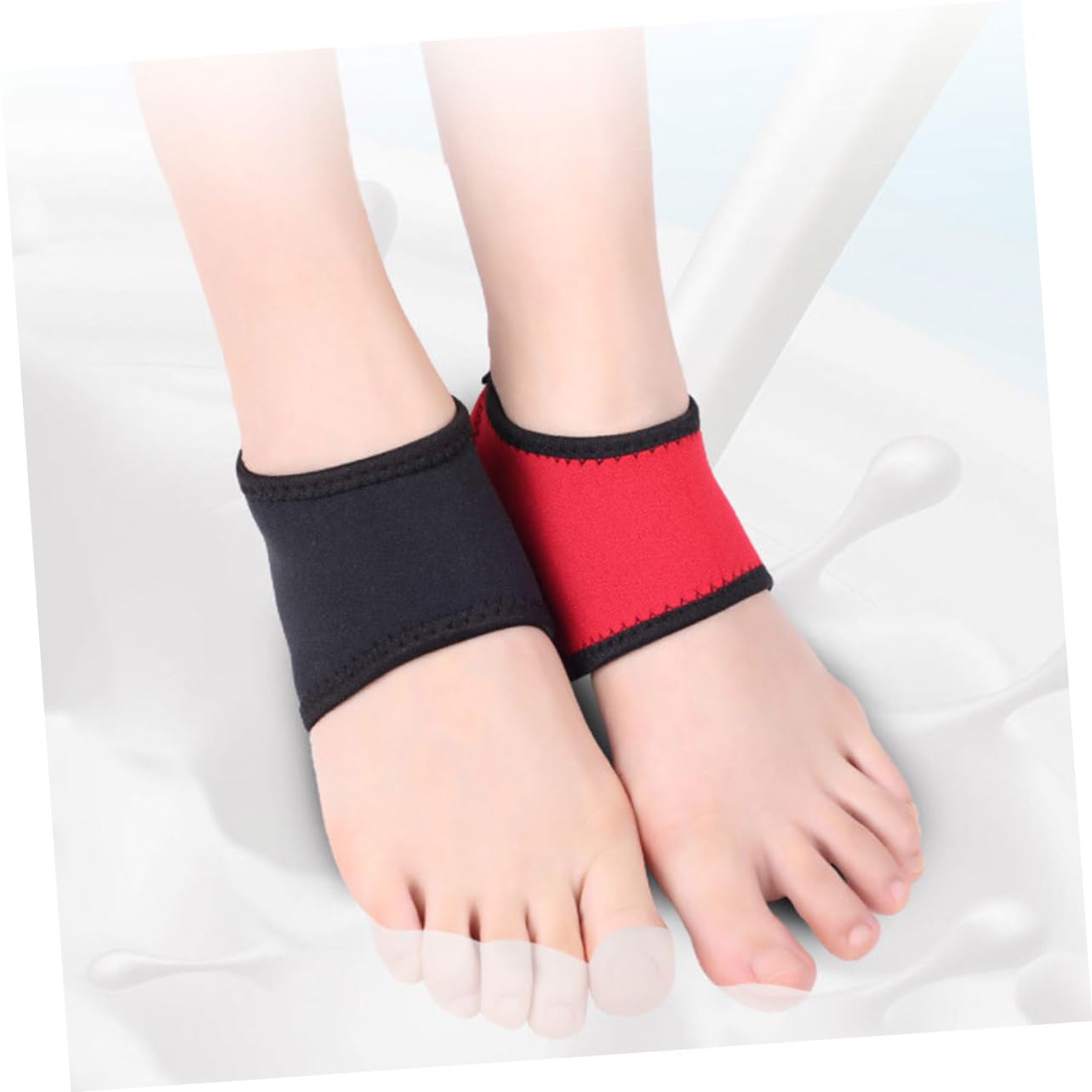 Healvian 10paare Antirutsch-fußschutz-socken Für Fersenpflege Atmungsaktive Und Schützende Fersencover Für Und Arbeitsschuhe
