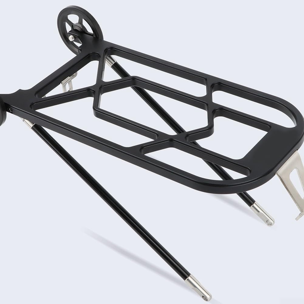 for Brompton Folding Bike Rear Rack Bike Cargo Rack CNC Alloy Mount Bicycle Pannier Rack Touring Carrier Rack