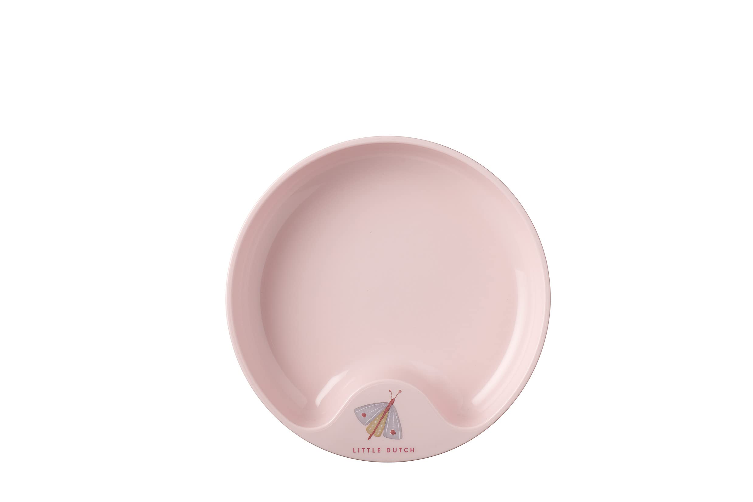 Mepal – Self-Feeding Plate Mio – Children Practice Plate – BPA-Free Baby Learning Plate – Children’s Tableware - Dishwasher Safe - Flowers & Butterflies