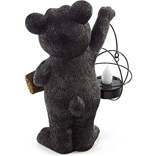 Vp Home | Welcome Sign Bear Solar Powered Led - Garden Statue Decor - Outdoor Bear Figurines - Garden Light - Front Yard Decor - Funny Figurine Decor For Outside House, Patio, Yard, And Lawn #TOP6