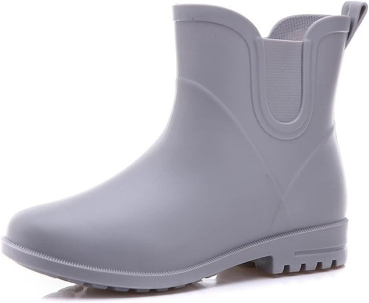 Women boots Women Rain Boot Spring Autumn Solid Color Waterproof Shoes Ankle Boots Ladies Non-Slip(Hortel�,38)
