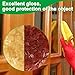 1.1 Lb/ 17.6 oz Shellac Flakes Blonde Finish Shellac for Household Wood Home Wood Craft Decoration Household Painting Supplies, Light Yellow and Dark Purple