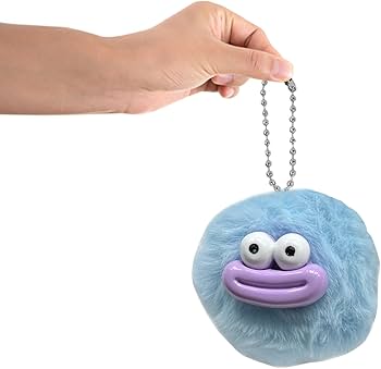 Amazon.co.jp: ソーセージ口ポンポンキーホルダー環境に優しい目を引く
