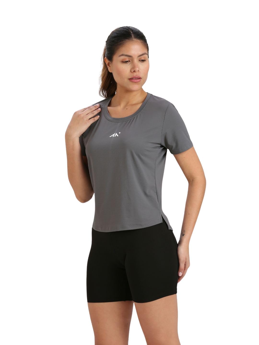 aesthetic nation Women's Sports T-Shirt Quick Dry Round Neck Gym Workout Running-picture-44