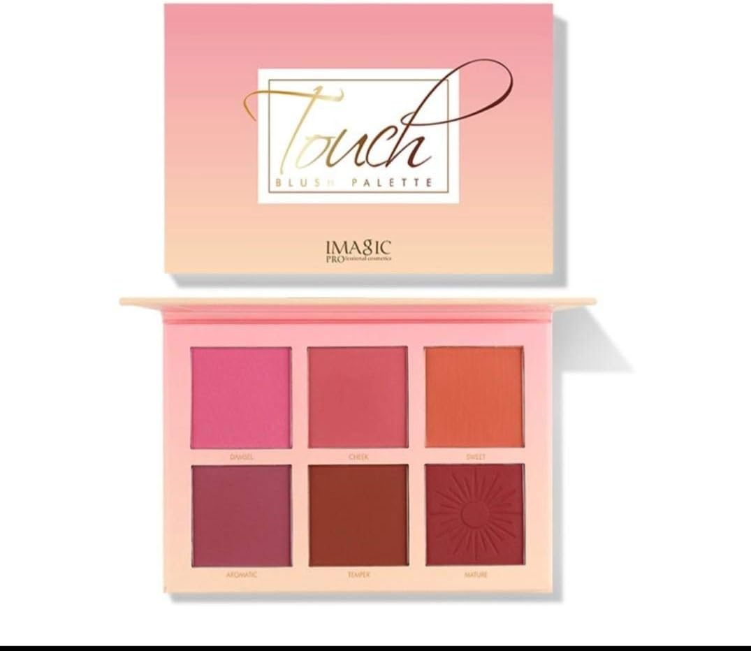 IMAGIC 6 Color Touch Blush Palette