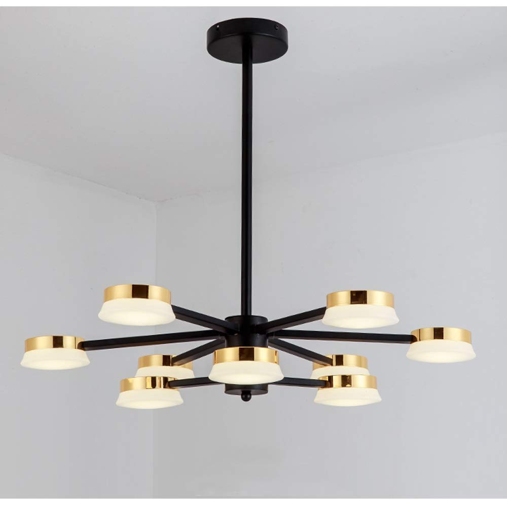 9 Têtes Led Éclairage de Fer Personnalité Créative Chandelier Livrée Lydre Chambre À Manger Chambre Dinomage de Salon Appareil D'Éclairage de La Lampe