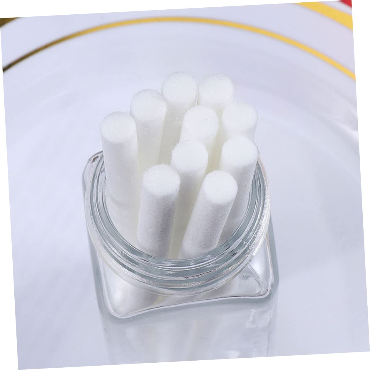 15 Stück Aromatherapie Duftstäbchen Baumwolle Fasern Wasserabsorbierend Diffusorstäbe für Raumduft Wohnzimmer Schlafzimmer Badezimmer