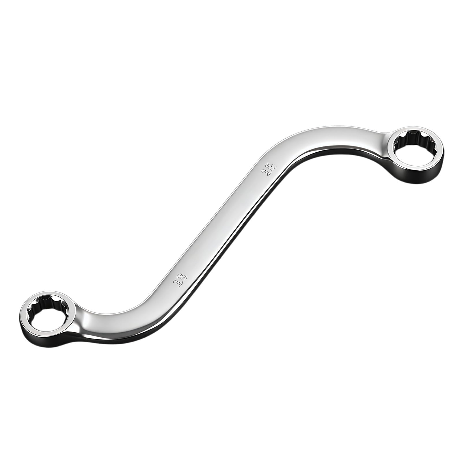 Fromceo 13 15Mm Professional S Shape Double Ended Offset Box Wrench With Antislip Design For Mechanics And Ideal For Tight Space Double Head Tool