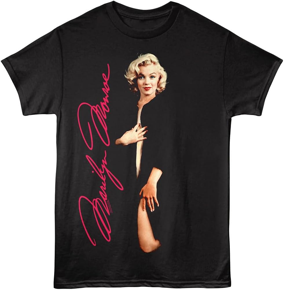 Amazon.com: Marilyn Monroe Sensual Pose Adult Short Sleeve T Shirt
