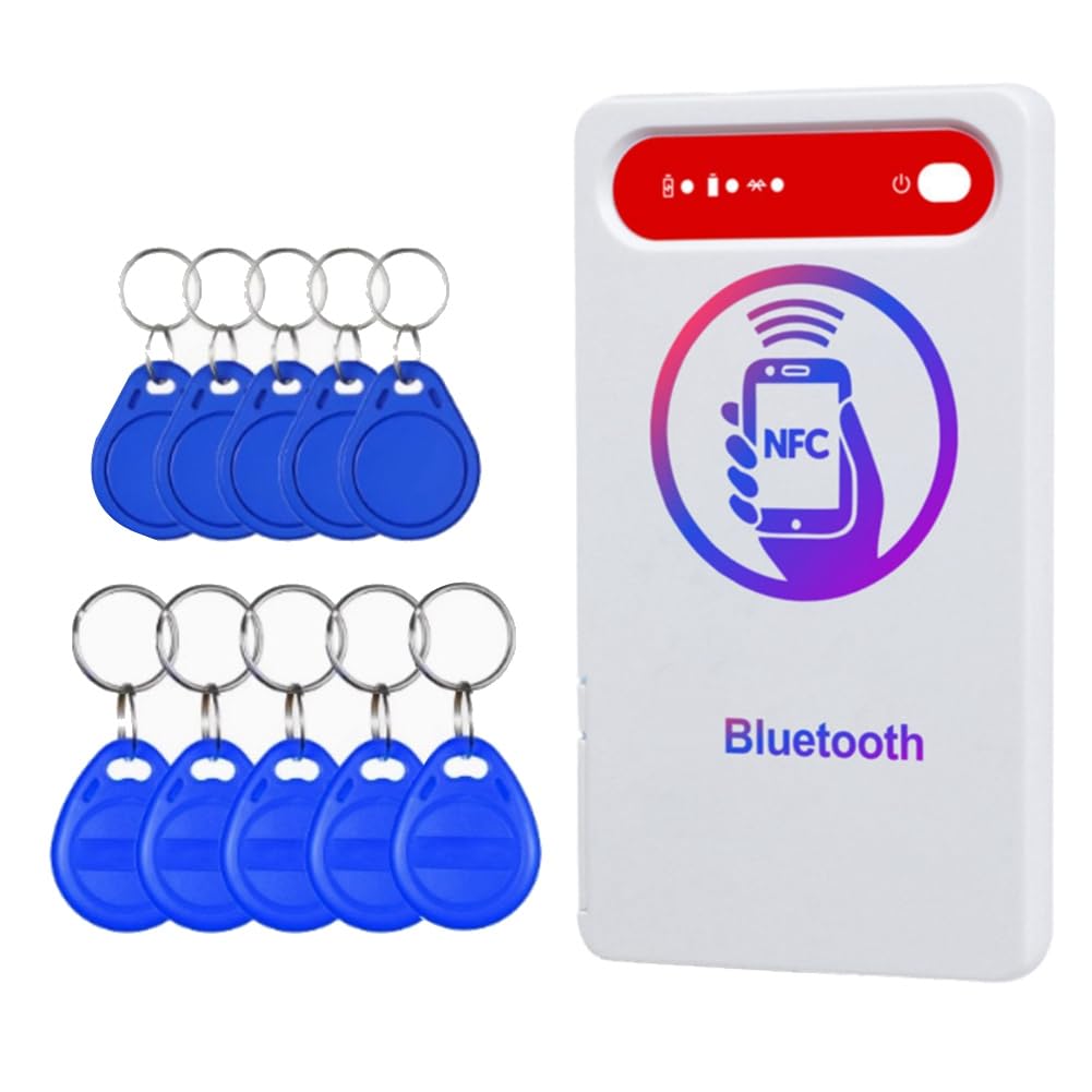 Lector de Tarjetas NFC Max, Grabador, Bluetooth, IC ID, RFID, Duplicador, Lector de Tarjetas con Cifrado para Ascensores, Compatible con Android e IOS, HarmonyOS.