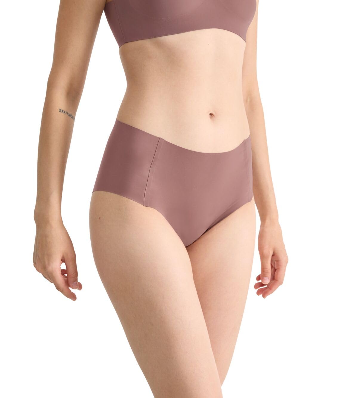 sloggi Women's Zero Feel 2.0 High Waist Underwear, Cacao, XS