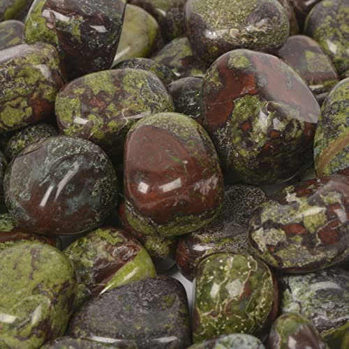 Image of 100 grams Small Tumbled Chips Polished Crushed Stone Crystal Healing Embellishments