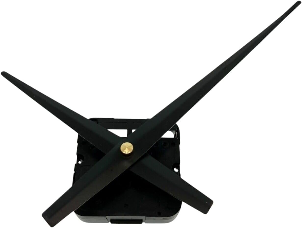 Replacement Part for Takane Battery Clock Movement Hand Set for 12" Dial Item Length 5/8" Overall 5/16" Threaded Shaft DIY Clock Assembly Kit – Build Repair with Durable Parts