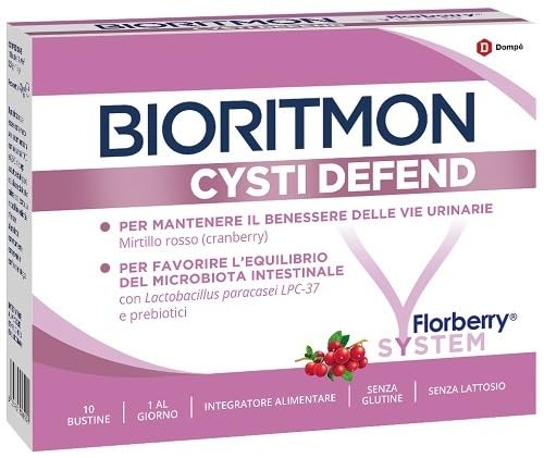 Dompè Bioritmon Cysti Defend 10 Bustine - Sostituisce Florberry