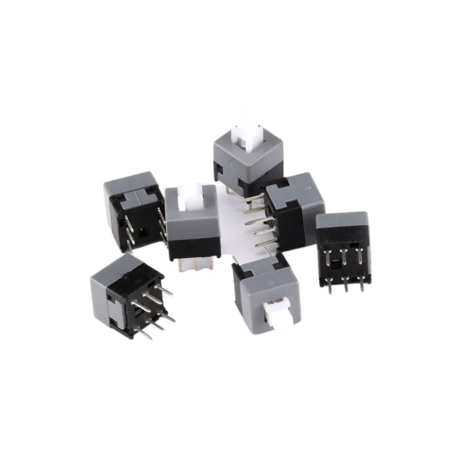 80 Interruttori A Pulsante DPDT 6 Pin - Kit Per Fai Da Te Elettronico - Foto 7