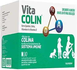 Polivitamínico Vita Colin em Pó 30 sachês