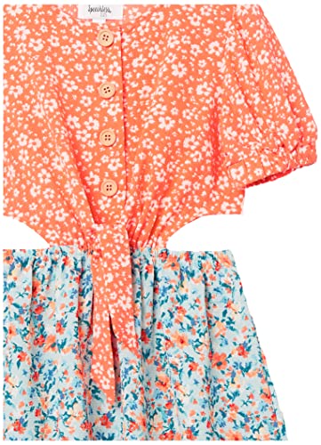 Speechless Girls' Short Sleeve Peek-a-Boo Dress2