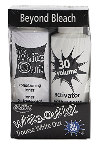 RAW Beyond Bleach White Out Kit - Conditioning Toner and 30 Volume Activator - Thumbnail 4