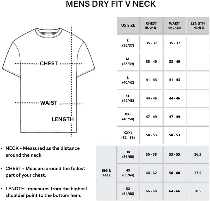 Real Essentials 5 Pack: Men’s V-Neck Dry-Fit Moisture Wicking Active Athletic Tech Performance T-Shirt