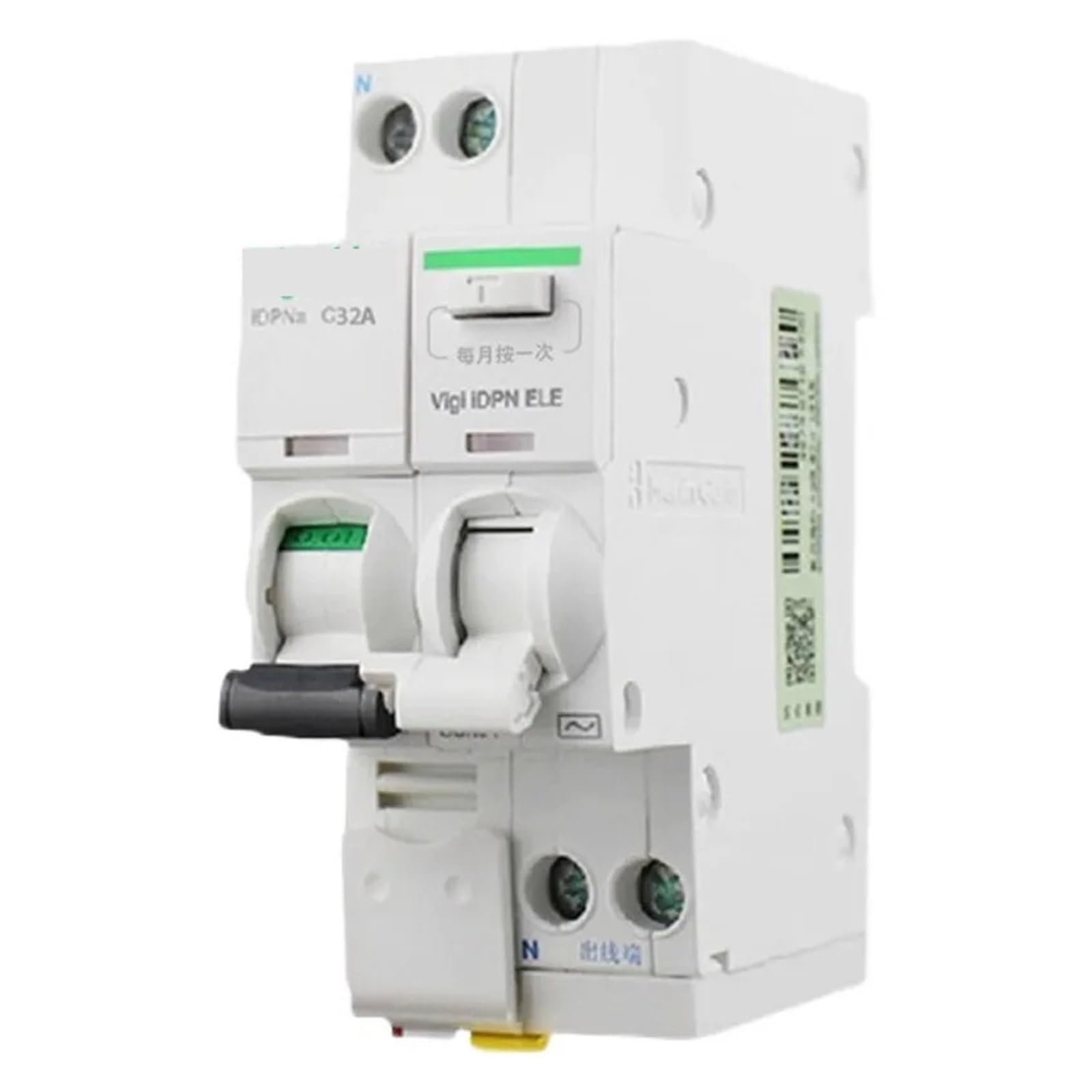 Disjoncteur à air ouvert IC65N 3P avec protection contre les fuites